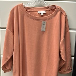 J. Jill purejill sand washed large petite shirt